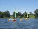 kayak sailing with BSD in Deerhearst Canada - 2011