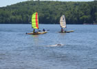kayak sailing with BSD in Deerhearst Canada - 2011