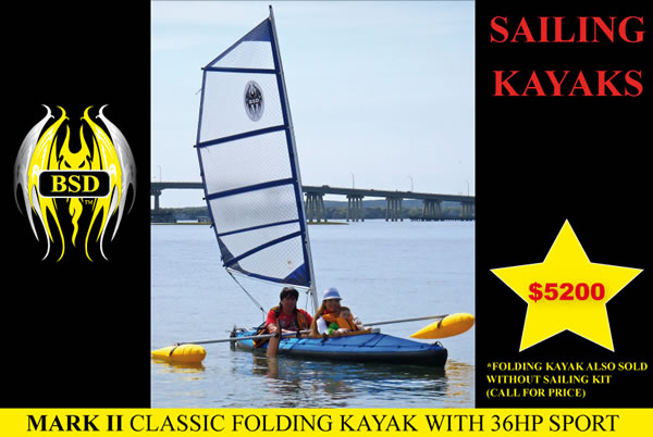 MARK II LONG HAUL, with 36 HP Sport sail